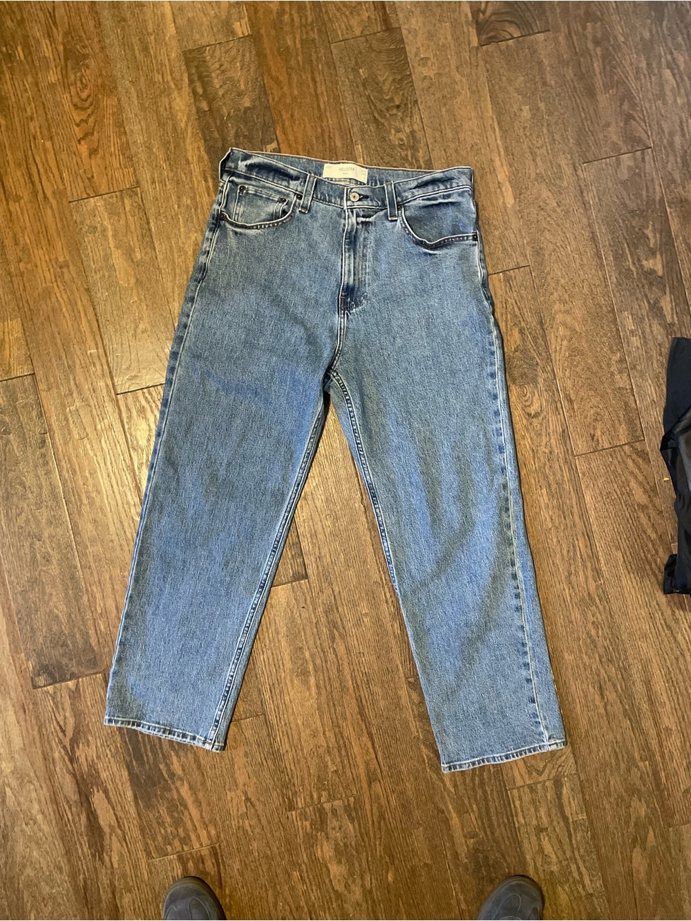 Hollister mens baggy Light Blue Jean